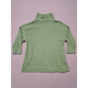 Free People FP Beach Green Cowl Neck Oversize Sweater Women’s Size L